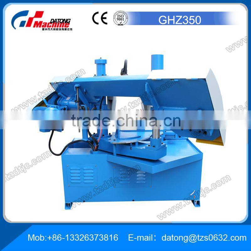 Factory Promotion Sale Price GHZ350 Double Column Horizontal Band Sawing Machine