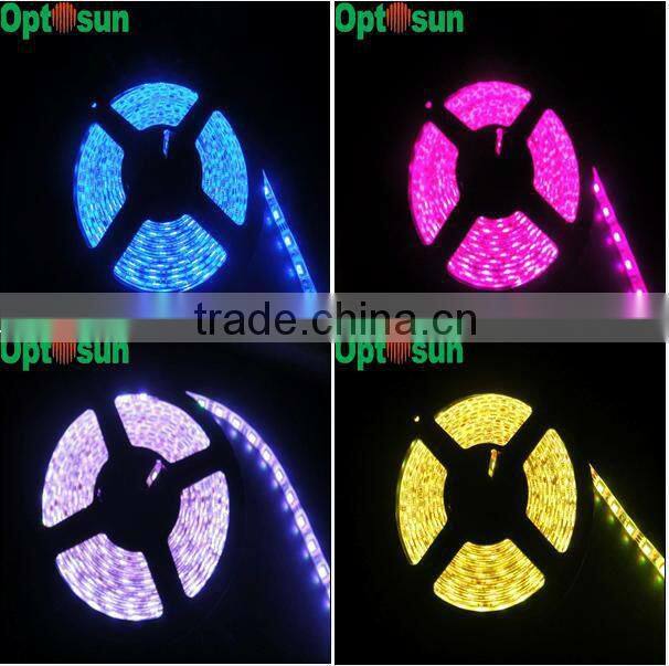 amber flexible 5050 waterproof led strip light