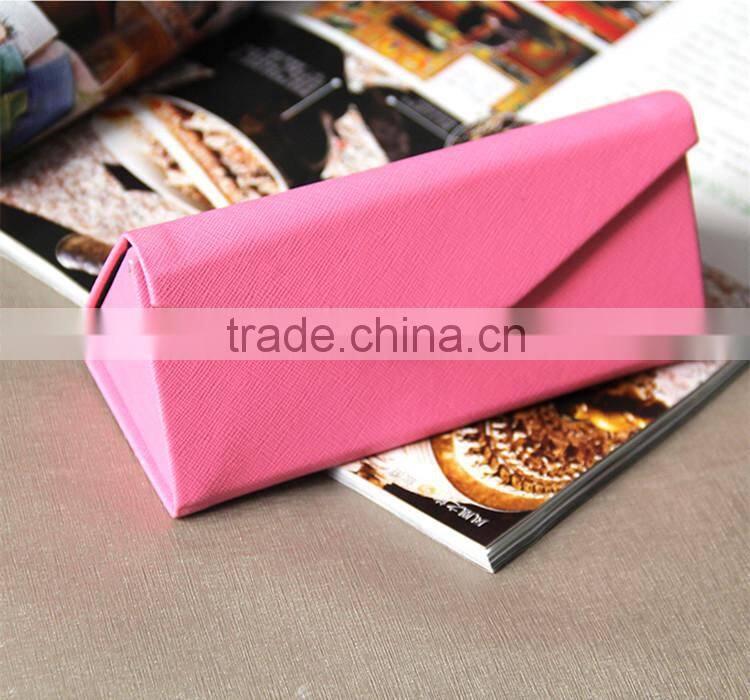Triangle Fashion Folding Sunglasses Box,Colorful Folding Glasses Case