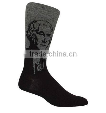 Wholesale Winter Best Warm Printing Character Men Sock