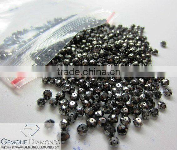 Loose Natural Black Diamond For jewelry at low price