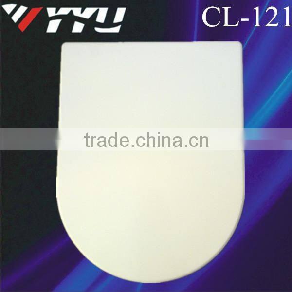 CL-121 Bathroom design soft close metal feet urea-formaldehyde toilet seat