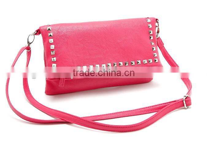 square nail for handbag, rivet snap fastener bag accessory