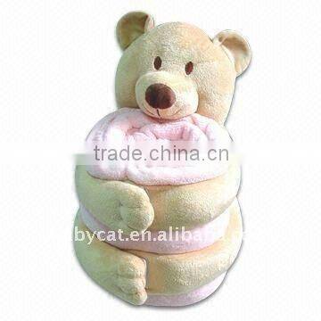 cute toy baby blanket for promotion