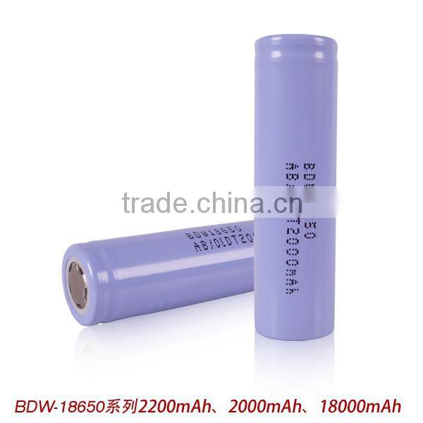 18650 Battery 3.7V Rechargeable Lithium Batteries