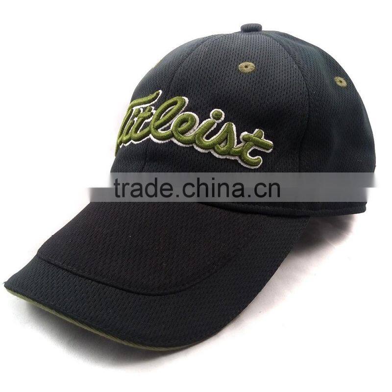 Custom fashion 3D Enbrossed Prismatic net baseball cap