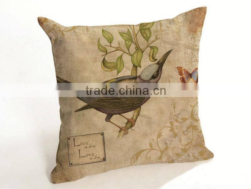 wholesale colorful cheap decorative linen pillowcase