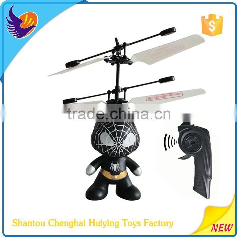HY-830 Best Gift for kids Huiying Newest Flying LED spaceman flying helcopter toy for kids