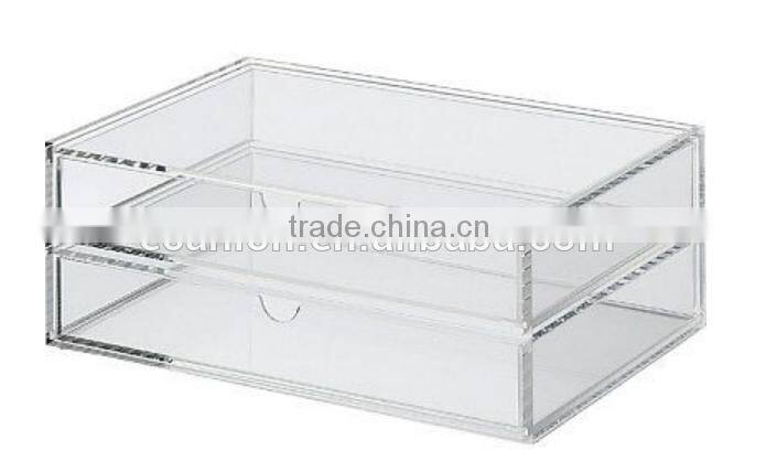 plastic drawer organizer makeup organizer with 6drawers
