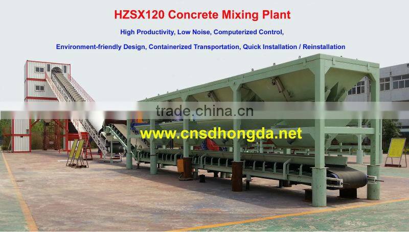 2015 new Designed 120m3/h Concrete Mixing Plant with CCC/ISO9001 Certificates on Sale