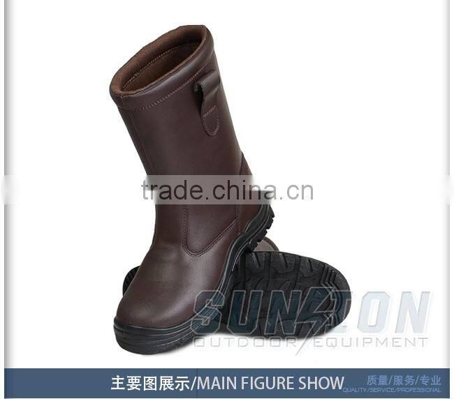 High selling to EU and US cowhide leather Safety Boots for Army