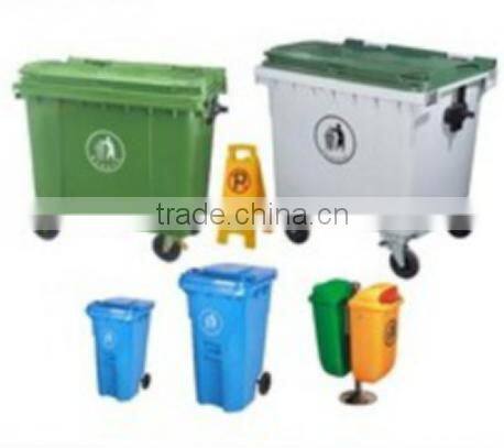 Plastic wheelie industry bin 240L EN840