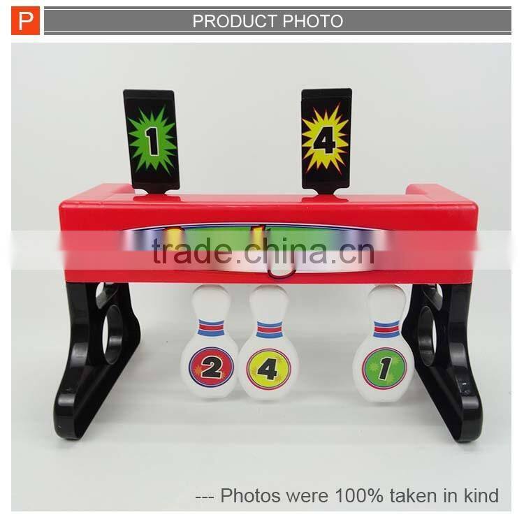 Happy play bowling ball toss game toys set