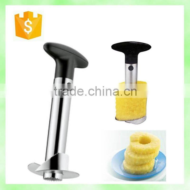 2016 Hot Sale 18/10stainless steel pineapple corer and slicer