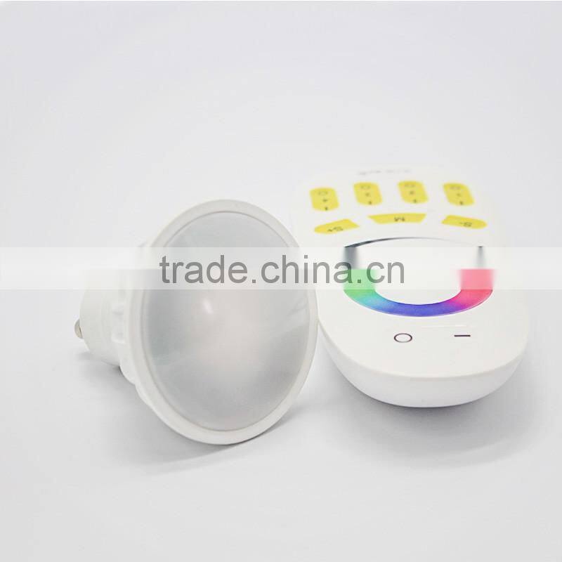 2.4G wifi 4W GU10 rgbw led Spotlight