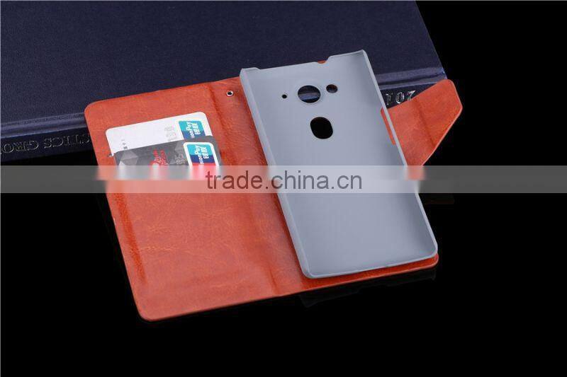 High Quality leather case for liquid e3 China Wholesale