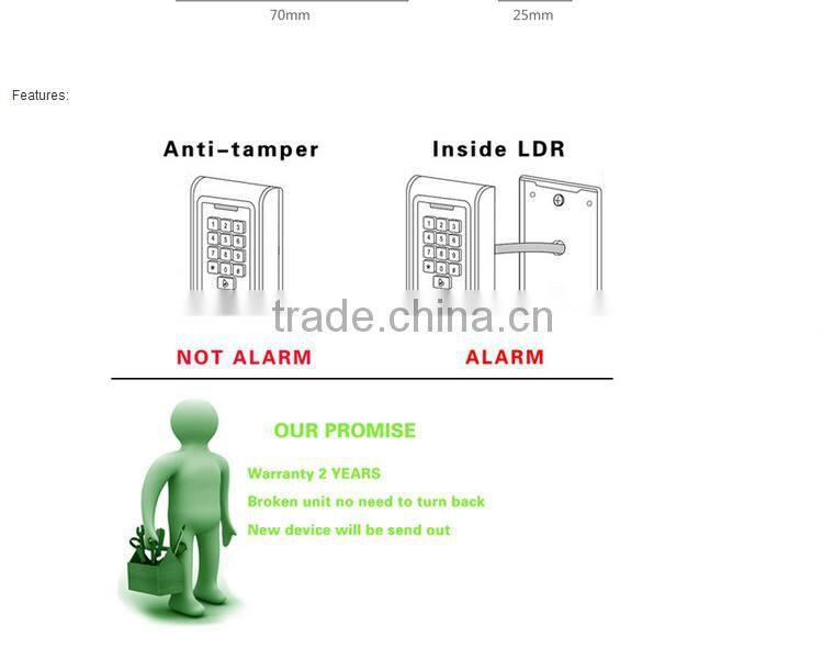 mini access control keypad OCS-K8