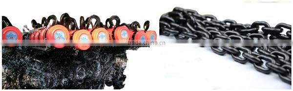 HSZ 3 ton hand tools chain pulley block with G80 chains