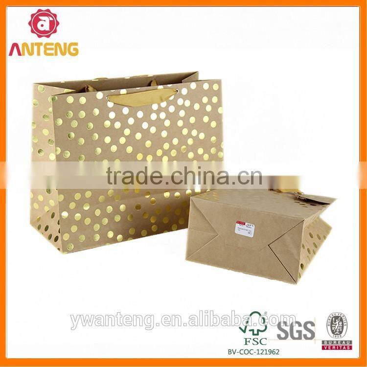 2016 high quality custom design paper Euro tote bag