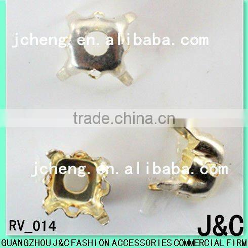 round acrylic stone stud