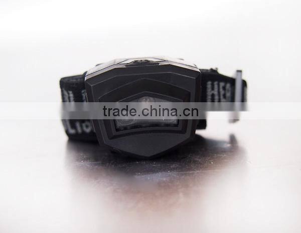 SGS Approved Durable 3 LED Plastic mini LED headlamp manufacturers