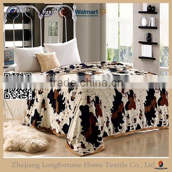 Manufactory walmart muslin swaddle alibaba china home textile china supplier flag fleece blanket