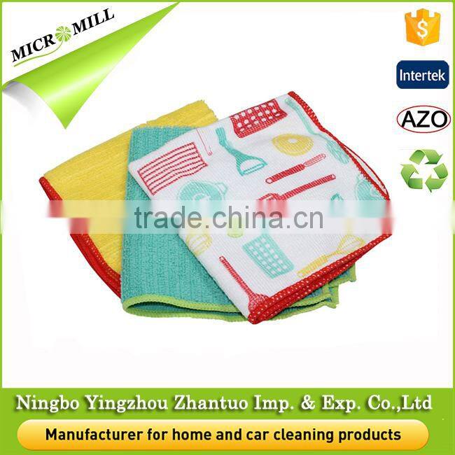 Wash dish towel wholesale kitchen microfiber towel