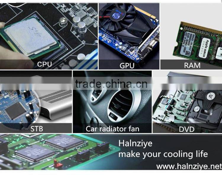 High quality and performance Nano silicone HY880 series thermal paste/grease/compound with thermal conductivity 5.15W/m-k in cpu