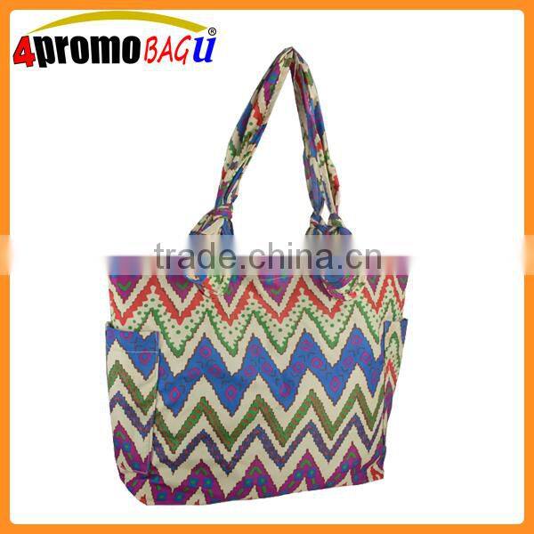 Leisure women full color print handbags