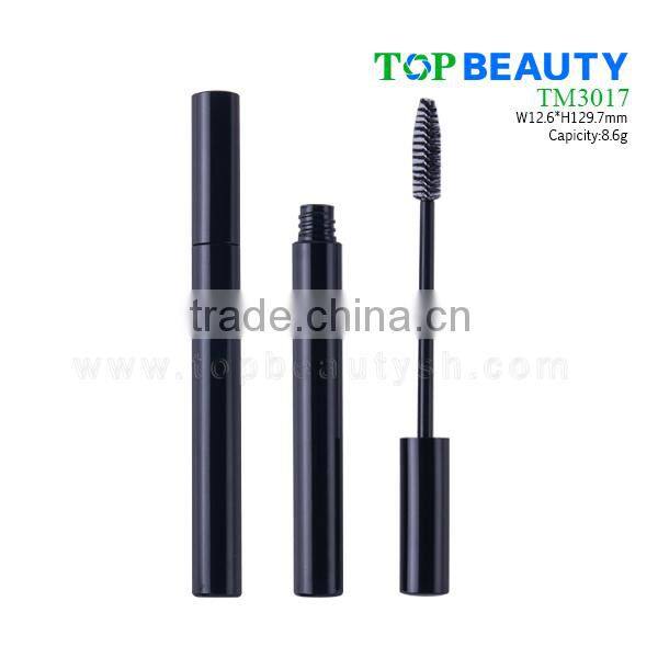 TM3017- Empty Slim Makeup Cylinder Black Mascara Bottle