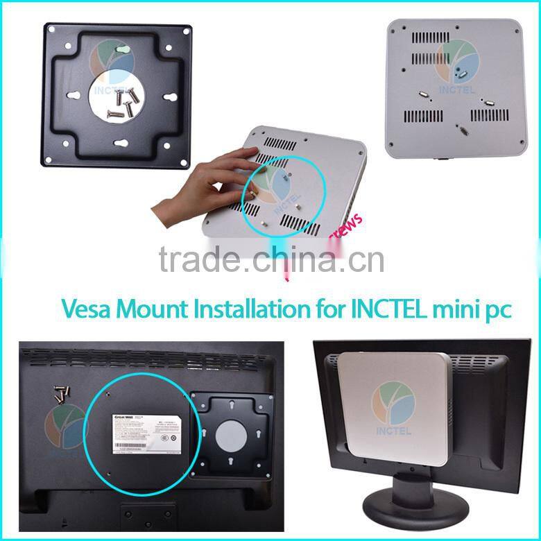 OEM Fanless Mini PC with 2*COM 4*USB 3.0 Intel Celeron 1037u Pocessor