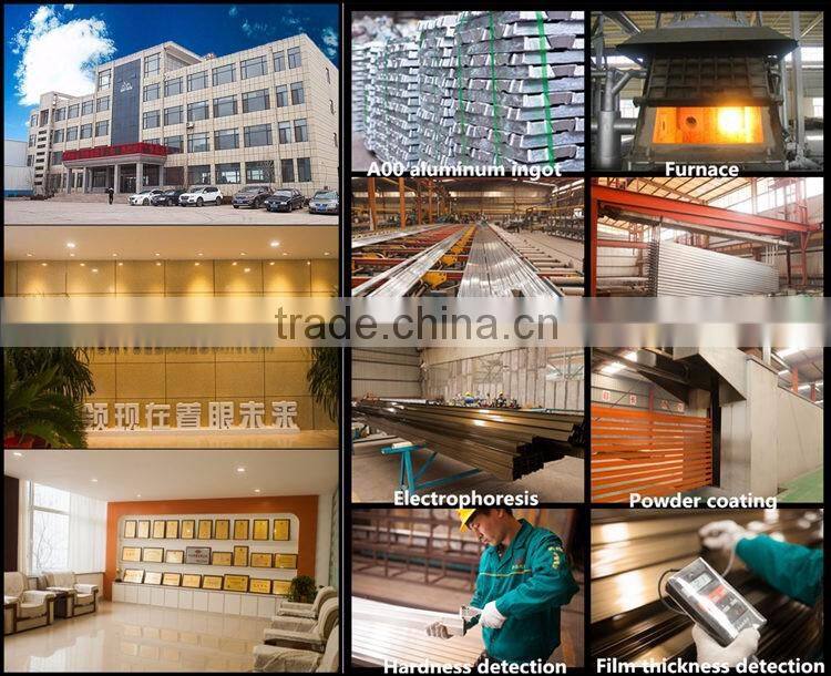 110 Invisible series 6063-T5 Invisible glass curtain wall aluminum profile