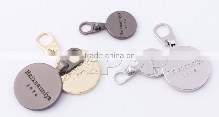 Different size design good plating zipper puller