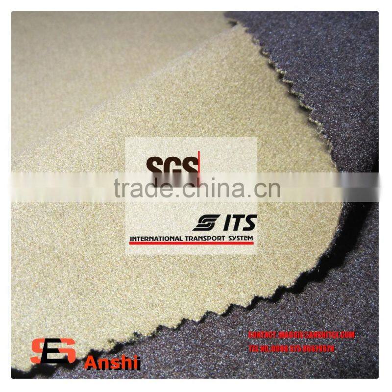 390-400gsm two tone color polyester tr brushed fabric for dress/overcoat