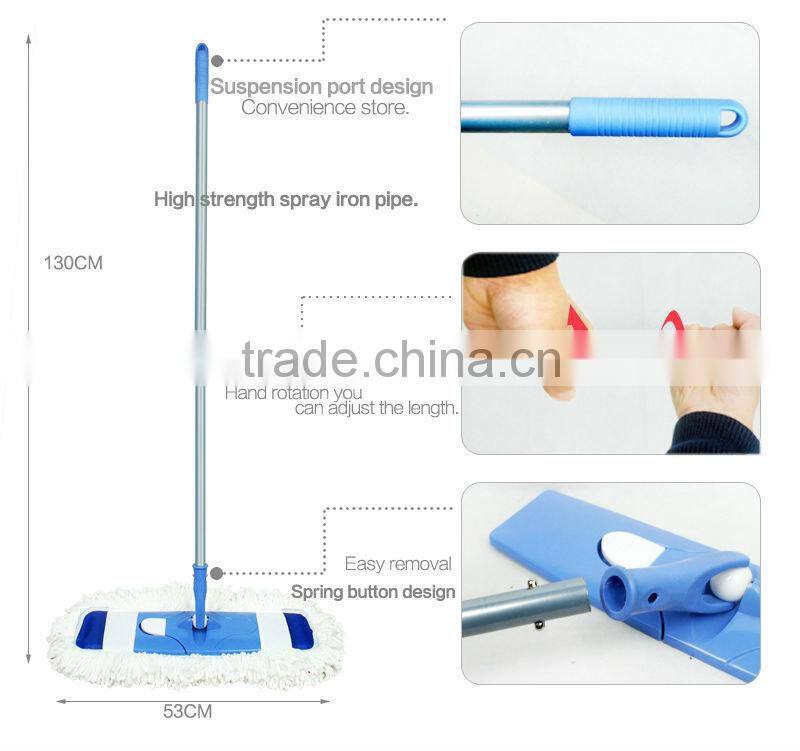 2016 New Products China Cleaning Mop Cotton Flat Mop