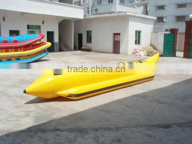 inflatable banana boat for sale / inflatable flying fish hire / single hull banana boat flying