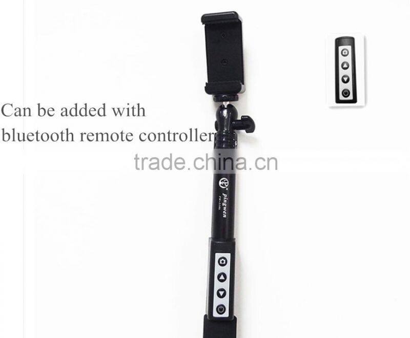 Factory wholesale aluminum tube selfie stick light weight monopod