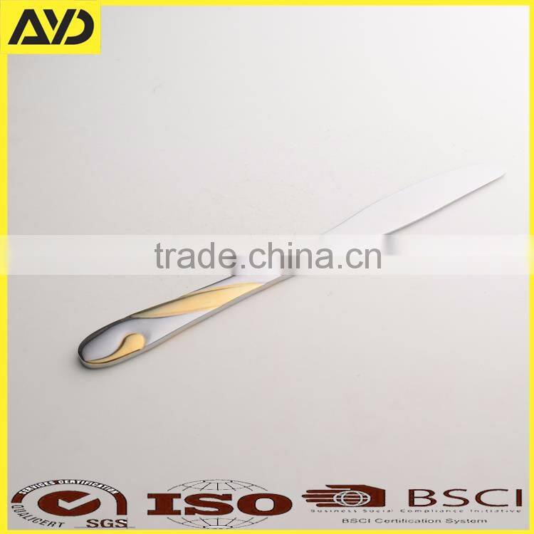 24PCS Stainless Steel Cutlery Set Knives Fork Spoon Teaspoon Dinnerware