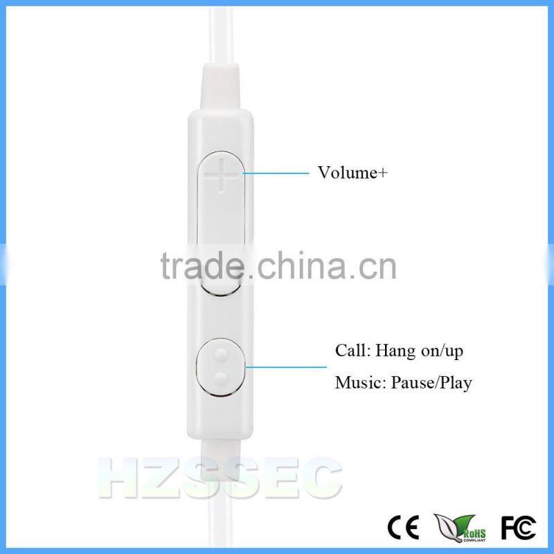 Wholesale low price wired earphone headset EO-EG900BW with mic and volume control earphone for samsung mobile phone