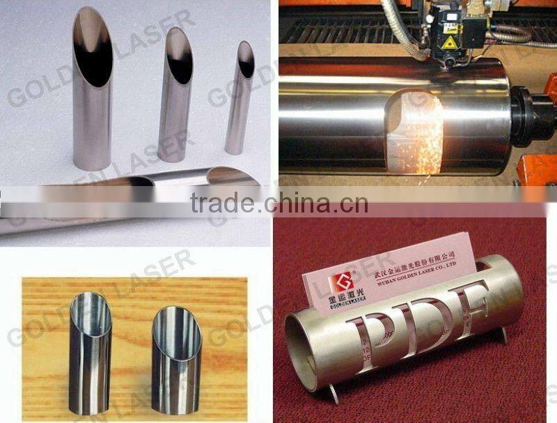 Laser cutting machine for metal pipe tube