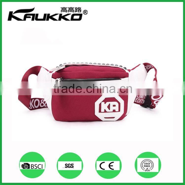 Canvas Women messenger bag Waist Belt Running Bag