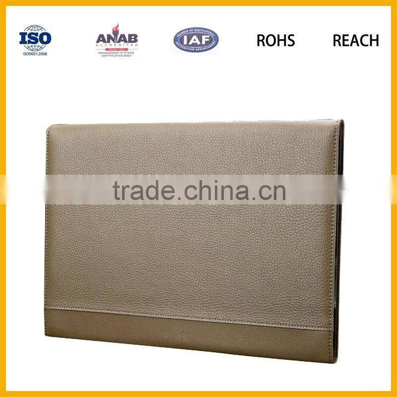 High Quality Waterproof Soft PU Report Cover Presentation Cover File Cover for School Office