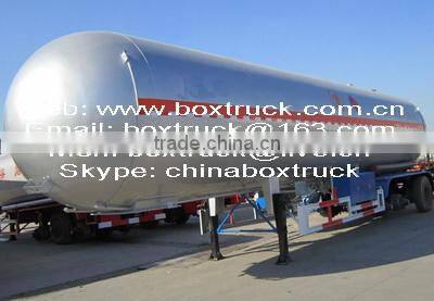 LNG transport semi trailer