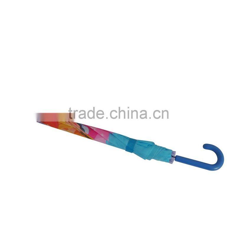 Small cartoon kids safety manual open umbrellas