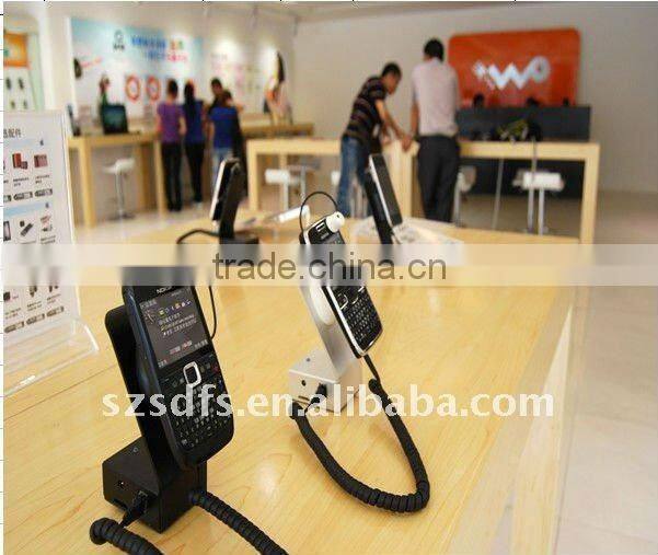 Cell phone security alarm holder