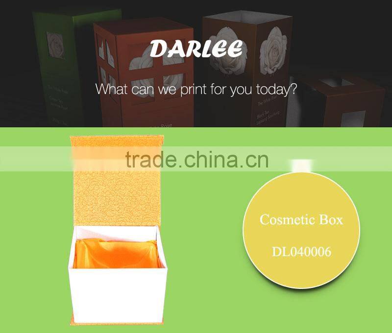 new products book shape cosmetic perfume box packaging