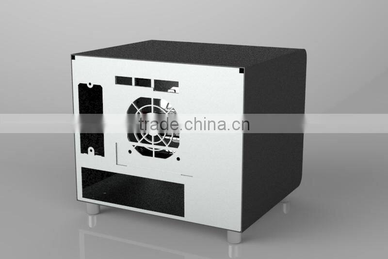 4u rack mount server chassis with sas backpanel