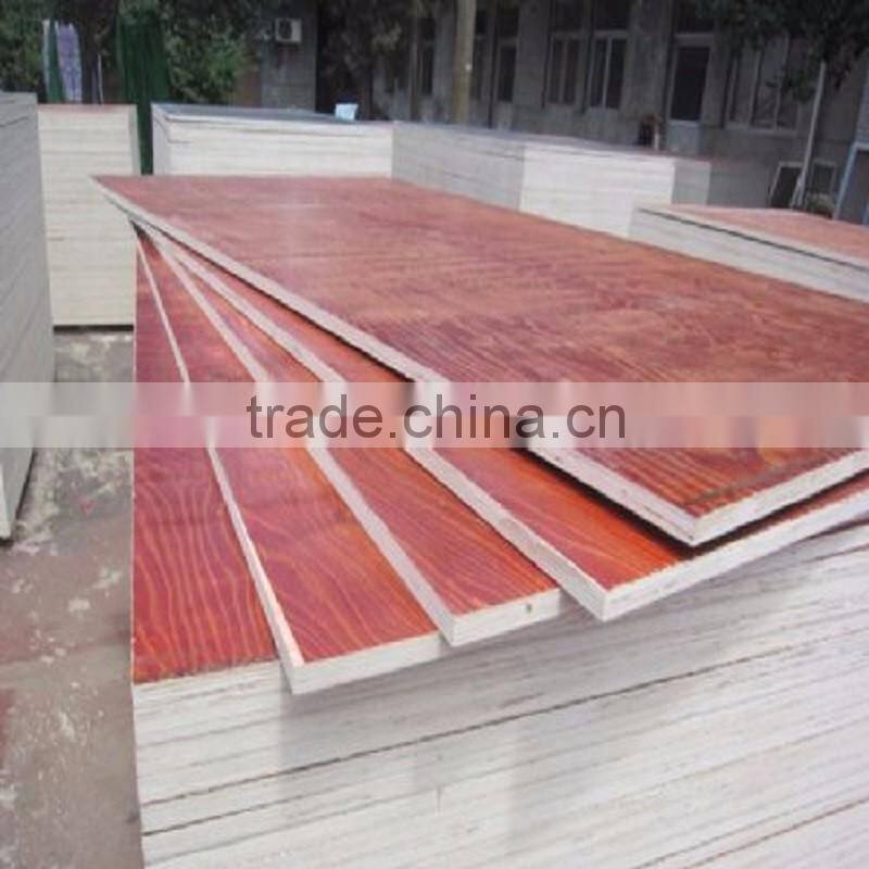 red Marine Grade Film Faced Plywood with Brand Name