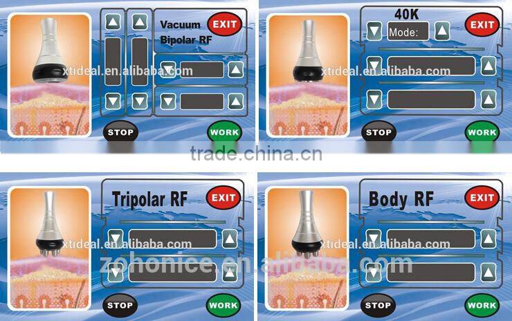 BS02 Portable 5 in 1 RF+vacuum 40k cavitation slimming machine