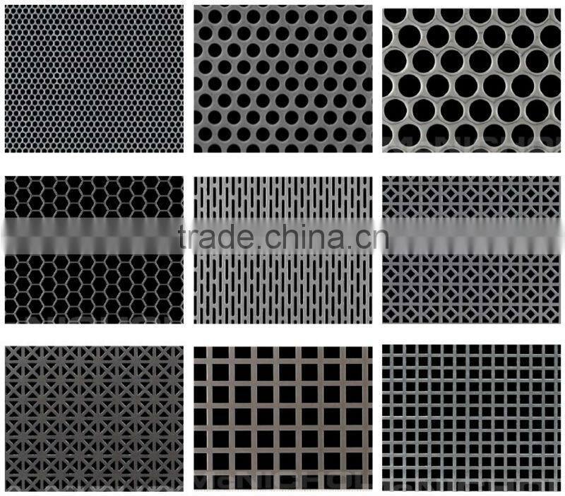 low carbon steel Perforated Metal mesh